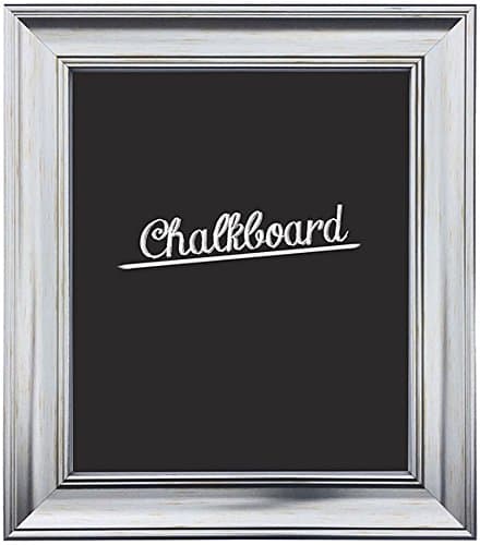 Image of Scandi Silver Vintage Style Chalkboard 16 x 12 inch