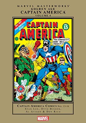 Image of Captain America Golden Age Masterworks Vol. 4 (Captain America Comics (1941-1950))