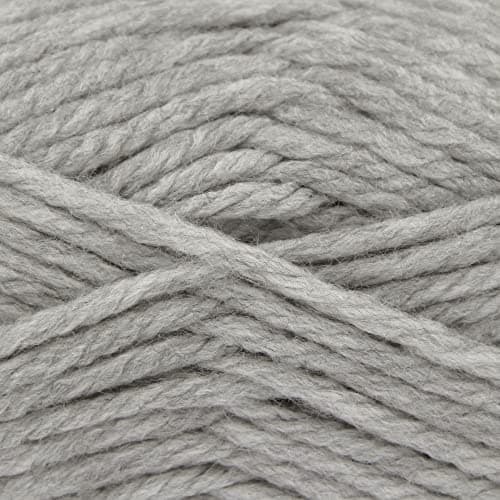 Image of King Cole Big Value Super Chunky Wool - 100g Ball - Premium Acrylic Yarn for Knitting & Crochet - Ideal for Blankets, Jumpers & Scarves (24 Grey)