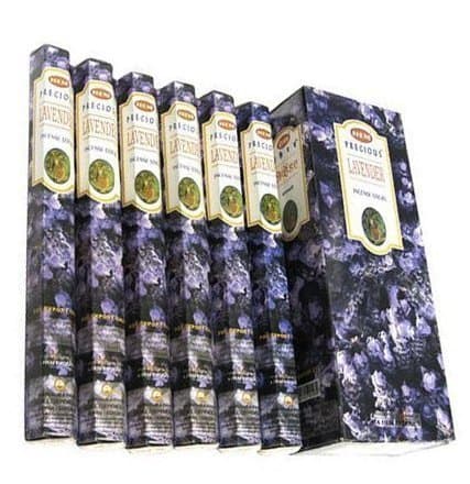 Image of Hem Precious Lavender Incense Sticks - (6 packs x 20 sticks = 120 sticks)