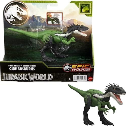 Image of Jurassic World Mattel Guaibasaurus Attack Dinosaur Age 4+