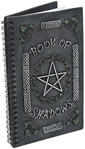 Image of Nemesis Now Ivy Book Of Shadows Journal 18cm Grey