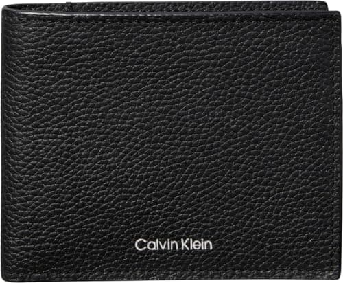 Image of Calvin Klein Men's FOIL Emboss EW Bill FOLD LV04D1062G Wallets, Black (Black), One Size