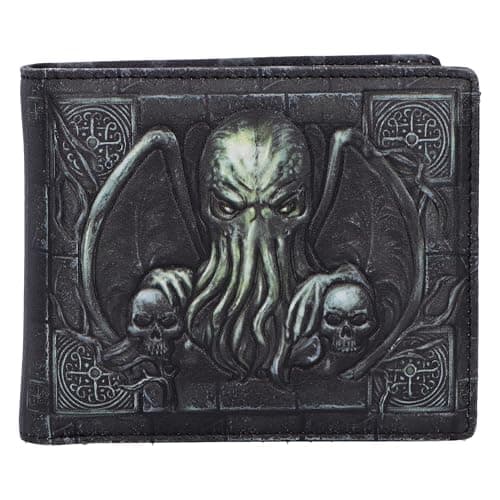 Image of Nemesis Now Cthulhu Wallet 11cm, PU Leather, Black