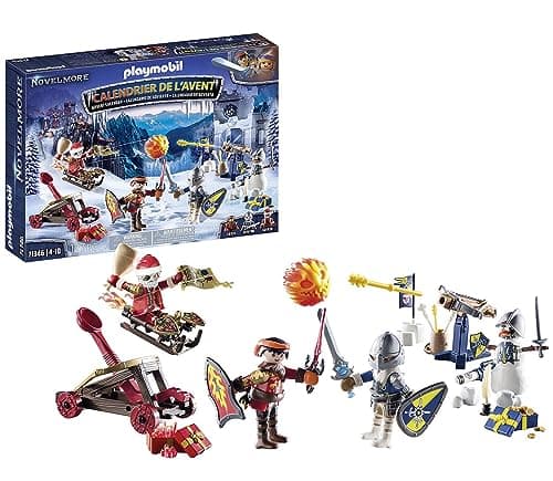 Image of Playmobil 71346 Advent Calendar: Novelmore - Battle in the Snow