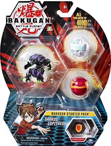 Image of BAKUGAN Starter Pack, 2 Classic and 1 Ultra multi-coloured