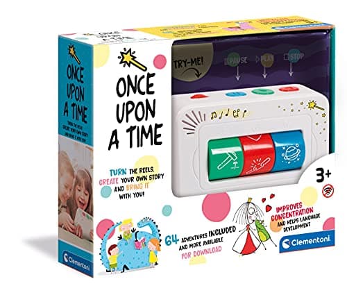 Image of Clementoni- Once Upon A Time Story Teller: Interactive Storyteller for Kids - 64 Different Stories! (3+ Years)