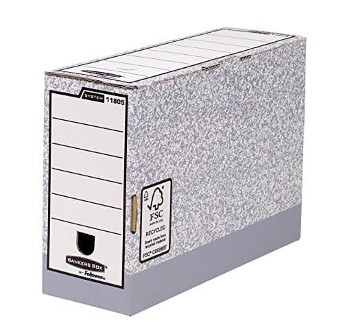 Image of Fellowes Bankers Box R-Kive® System Transfer Files - Large - Pack 10