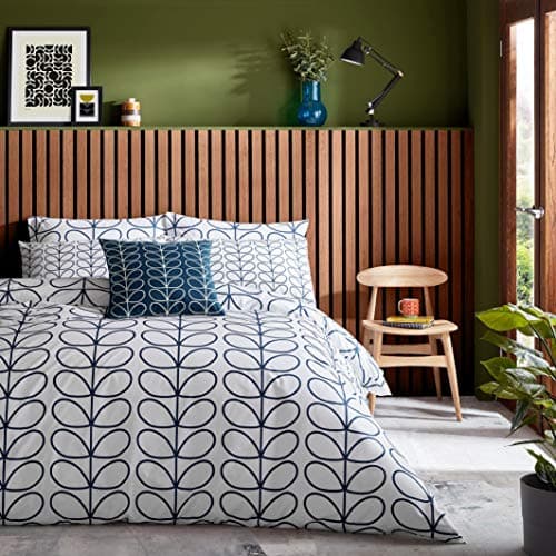 Image of Orla Kiely Linear Stem Whale BeddingBedding: Duvet Cover, Single 135x200cm