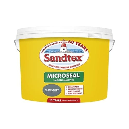 Image of Sandtex Smooth Masonry 10L - Slate Grey