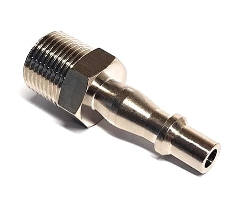 Image of Pneumatic Male Quick Release Coupling 3/8" BSPT Male Thread – Quick Connect Air Line Fitting UK Standard for Compressor & Air Tools