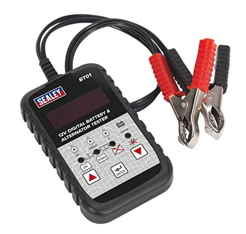 Image of Sealey Bt01 Digital Battery & Alternator Tester 12V