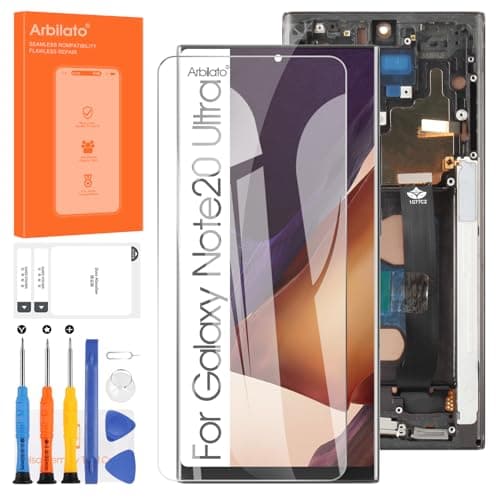 Image of Screen Replacement for Samsung Galaxy Note 20 Ultra LCD for Samsung Note20 Ultra Display SM-N985F SM-N985F/DS 6.9 inch Digitizer Touchscreen Full Assembly with Repair Tools(Incell,No Fingerprint)