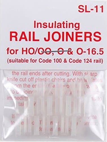 Image of Peco SL-11 HO Code 100 Insulated Rail Joiner by PECO