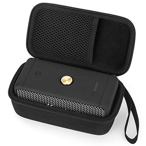 Image of YINKE Case for Marshall Emberton Bluetooth Speaker, Hard Organizer Portable Carry Travel Cover Storage Bag (Black)