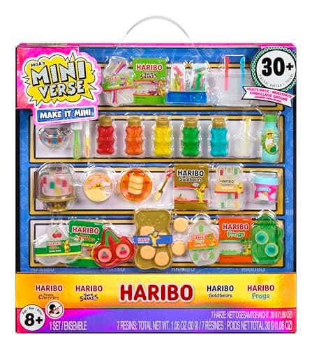 Image of MGA’s Miniverse Make It Mini Haribo Multipack – Mini Collectables, DIY Resin Play, Replica Candy, Mix & Match Creations, NOT Edible – For Collectors, Ages 8+ Years, Primary Colors