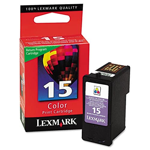 Image of Lexmark Cartridge No. 15 - Ink Cartridges, Print Cartridge - 1 x Colour (Cyan, Magenta, Yellow) - 150 Pages - Printer Accessories - LRP