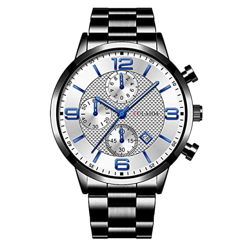 Image of Fashion Sport Men's Stainless Case Quartz Analog Wrist Watch Prw3510y (A, One Size)
