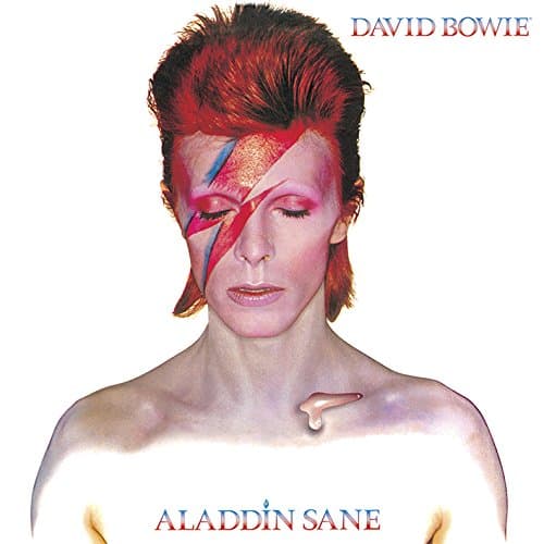 Image of DAVID BOWIE (Aladdin Sane 85 x 85cm Canvas