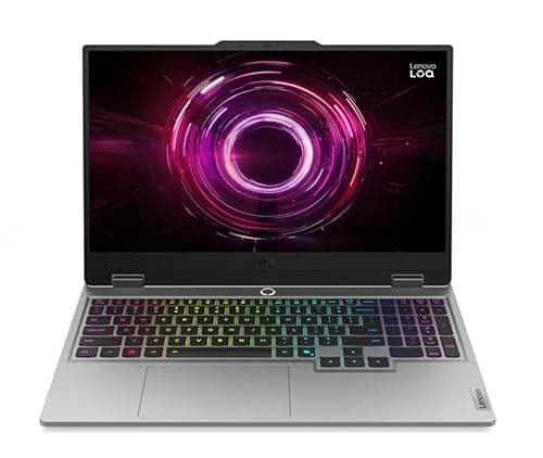 Image of Lenovo LOQ 15AHP10 AMD Ryzen™ 5 220 Laptop 39.6 cm (15.6") Full HD 16 GB DDR5-SDRAM 512 GB SSD NVIDIA® GeForce RTX™ 5050 Wi-Fi 6 (802.11ax) Windows 11 Home English Grey
