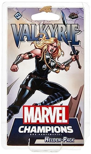 Image of Fantasy Flight Games, Marvel Champions: LCG - Valkyrie, Hero Expansion, Expert Game, Card Game, 1-4 Players, Ages 14+, 60+ Minutes, German
