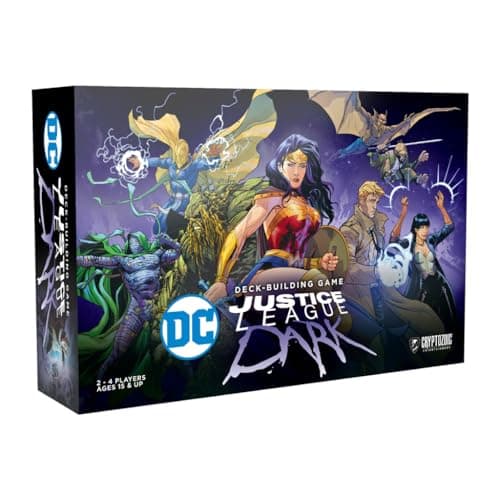 Image of DC Cryptozoic Deck-Building Game Justice League Dark – Strategy Card Game – For Tactical Game Fans – 2–4 Players | 60 Minutes | Ages 15+ – English