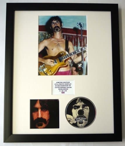 Image of FRANK ZAPPA/PHOTO & CD DISPLAY LTD. EDITION OF THE ALBUM APOSTROPHE (')