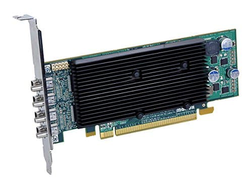 Image of Matrox M9148-E1024LAF Low-Profile Quad Graphics Card (1024MB, PCI-E x16)
