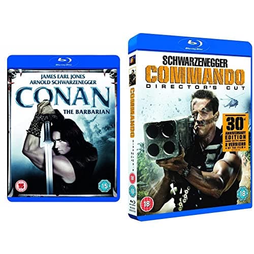 Image of Conan The Barbarian [Blu-ray] [1982] & Commando Director's Cut BD