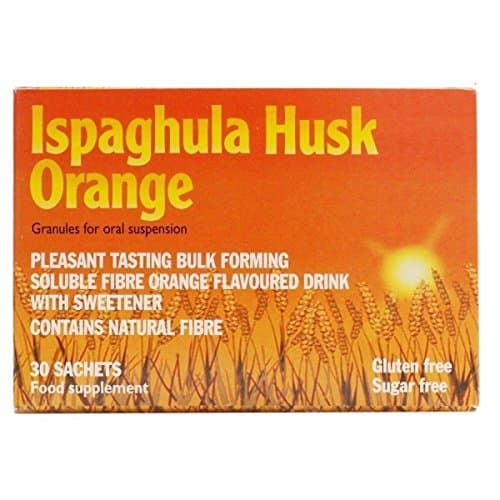 Image of SIX PACKS of Ispaghula Husk Orange 30 Sachets