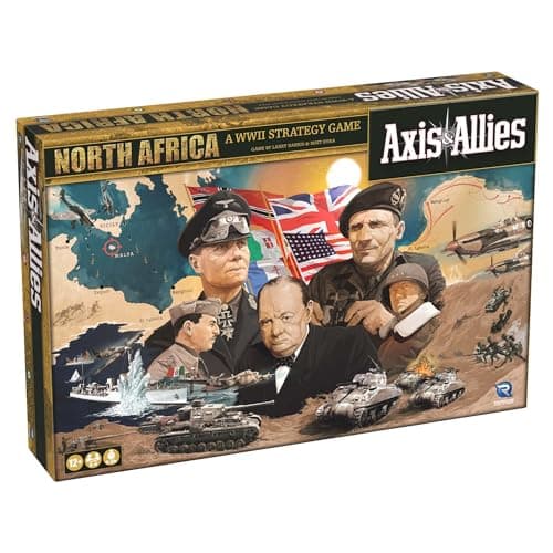 Image of Renegade Game Studios | Axis & Allies: North Africa | Board Game | Ages 12+ | 2-4 Players | 3-5 Hours Playing Time