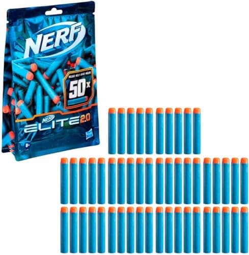 Image of Nerf Elite 2.0 Commander RD6 Blaster, 12 Nerf Elite Darts 6Dart Rotationstrommel