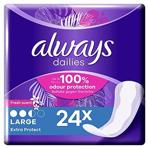Image of Always - 24x Dailies Large Fresh Extra Protect Inlay Crosses - 1 Piece