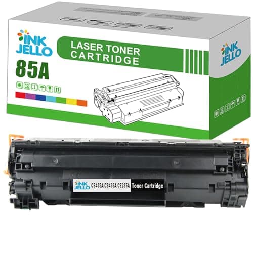Image of InkJello Compatible Toner Cartridge Replacement for Canon i-SENSYS LBP-6000 LBP-6000B LBP-6020 LBP-6020B LBP-6030 LBP-6030B LBP-6030w MF-3010 CE285A CRG-725 (Black)