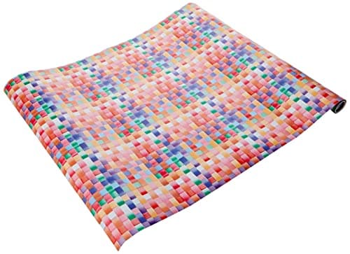 Image of Fablon FAB12902 45 cm x 2 m Basket Multicolour Roll