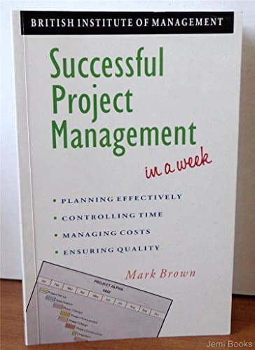 Image of Successful Project Management In A Week
