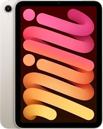 Image of 2024 Apple iPad Mini with A17 Pro chip (8.3-inch, Wi-Fi, 128GB) - Starlight (Renewed)