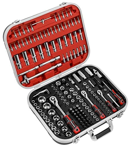 Image of Sealey Socket Set 172pc 1/4", 3/8" & 1/2" Sq Drive WallDrive® - AK7981