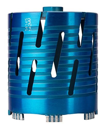 Image of OX Tools BX10-142 Spectrum Pro Superfast Helix Dry Diamond Core Drill - 142mm, Blue