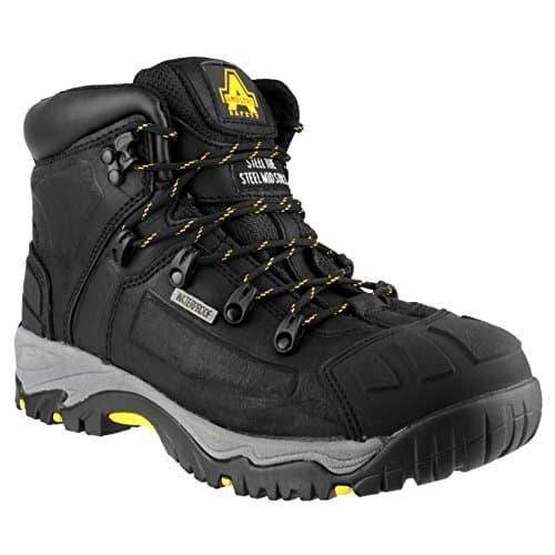 Image of Amblers Safety Unisex FS32 Waterproof Safety Boot/Waterproof Safety Footwear,Black, Size UK 9