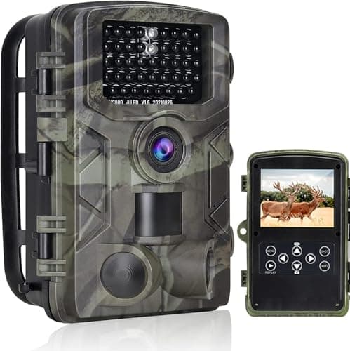 Image of VanBangTec Wildlife Camera, 50MP 4K Trail Camera with Night Vision 0.2s Motion Activated Waterproof, Gardens Camera for Hunting Nature, Not Include Memory Card