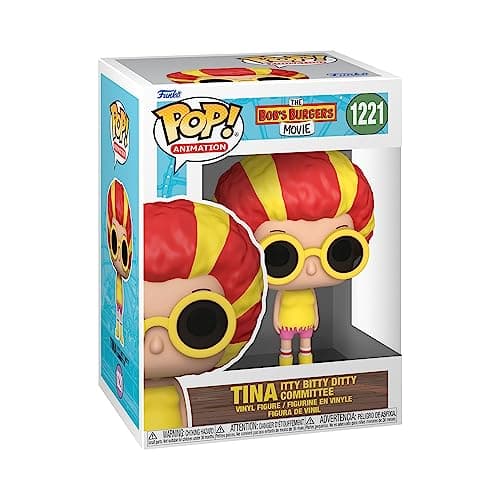 Image of Funko POP! Animation: Bobs Burgers - Band Tina Belcher - Bob's Burgers - Collectable Vinyl Figure - Gift Idea - Official Merchandise - Toys for Kids & Adults - TV Fans - Model Figure for Collectors