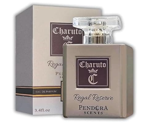 Image of Charuto Regal Reserve Pendora Scents Eau de Parfum Unisex for Men & Women | Oriental Fern | 100 ml | Intense Luxury, Tobacco & Amber