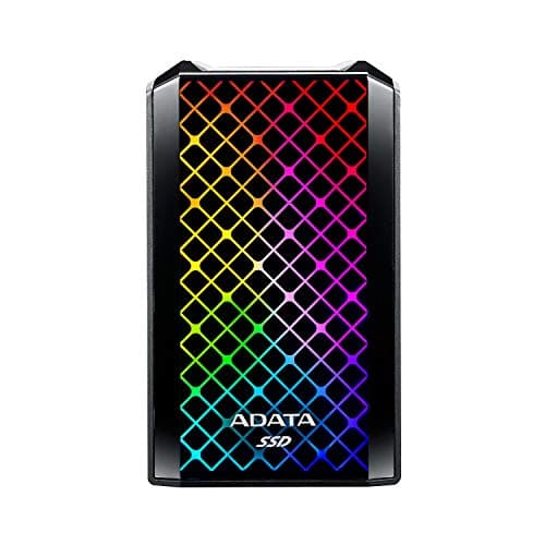 Image of ADATA SE900G 512GB Mobile External Solid State Drive in Black - USB3.2
