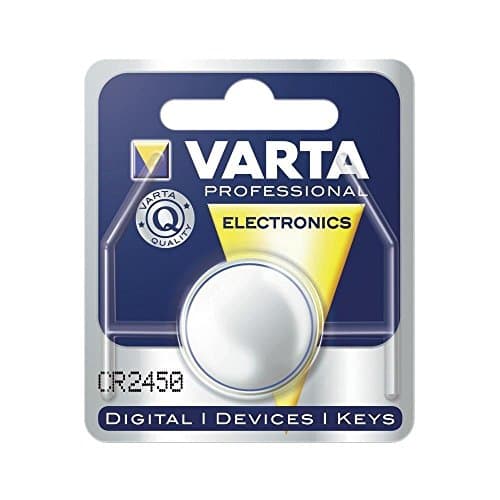Image of Varta CR2450 V 1-BL (6450) Lithium 3 V Non-rechargeable Battery – Batteries (Lithium, Button/coin, 3 V, 1 pc (S), CR2450, 560 mAh)