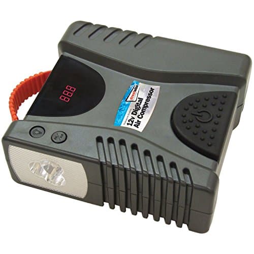 Image of Streetwize SWAC9 Foot Operated Digital Compressor with light 12 V
