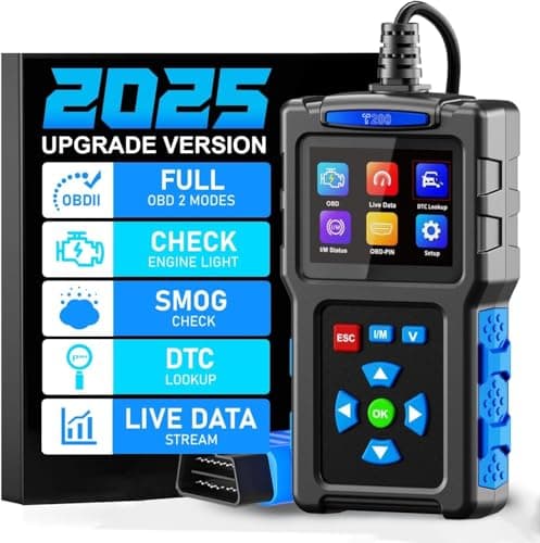 Image of OBD2 Diagnostic Tool for All Vehicles, Car Diagnostic Tool with All OBD2 Functions, Car Reader for After 2000 All Cars, 13 Languages Car Scanner, Universal Error Code Reader for Cars
