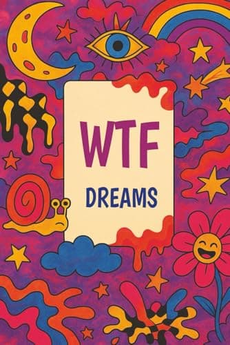Image of WTF Dreams: A Funny Dream Journal for Adults: Weird, Bizarre & Trippy Dream Diary to Record Nighttime Adventures