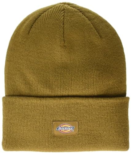 Image of Dickies Men's Cuffed Beanie Brown, Brown, One Size