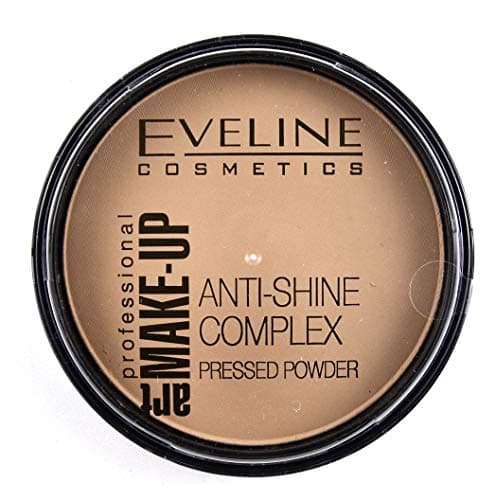 Image of Eveline Cosmetics Art Makeup Anti-Shine Complex Pressed Powder 35 Golden Beige